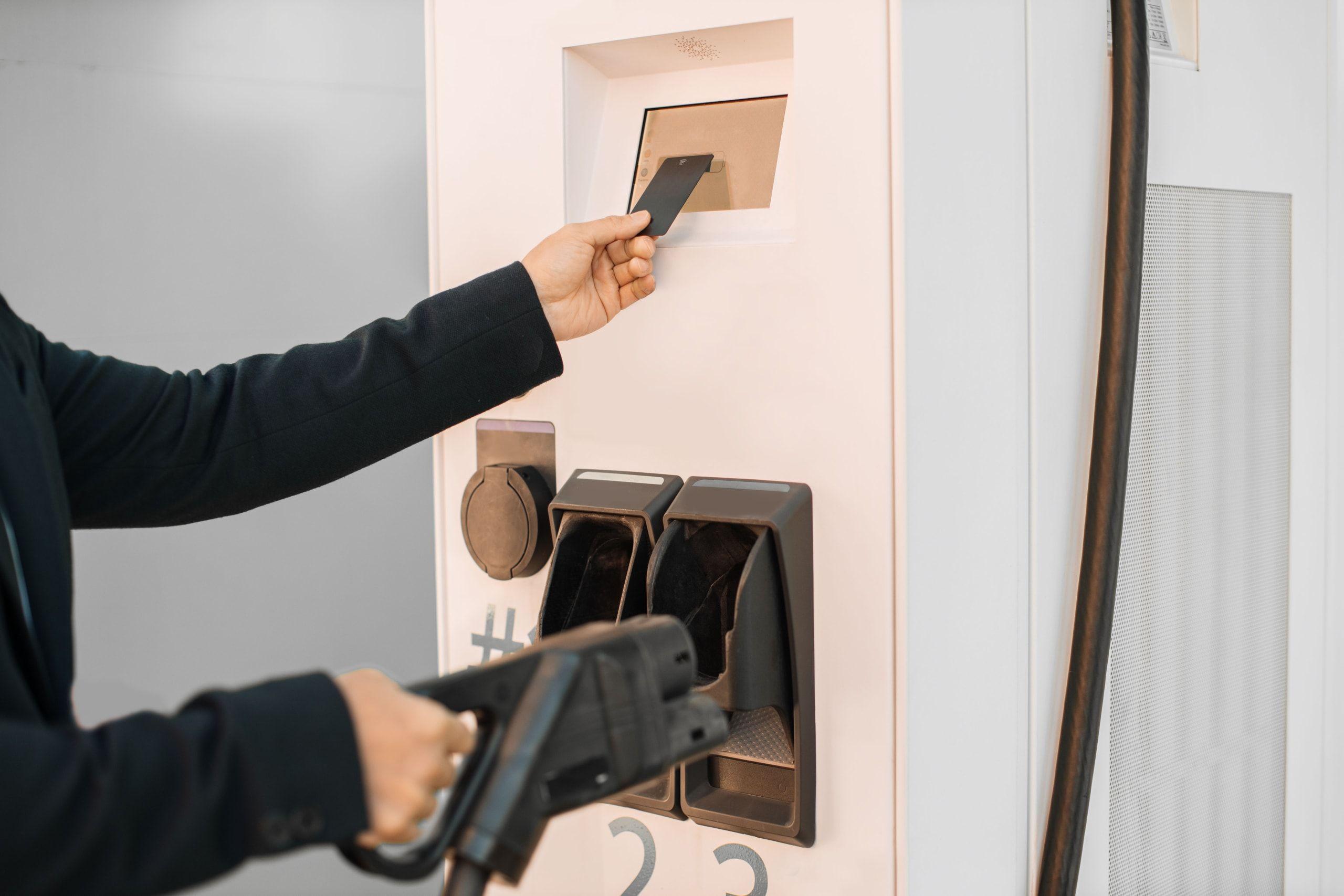 How do EV charge cards work