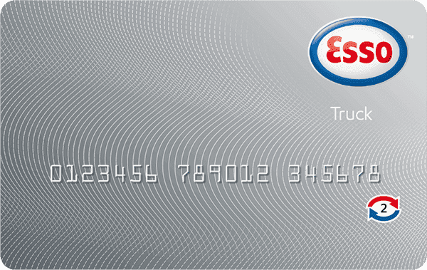 Esso truck card